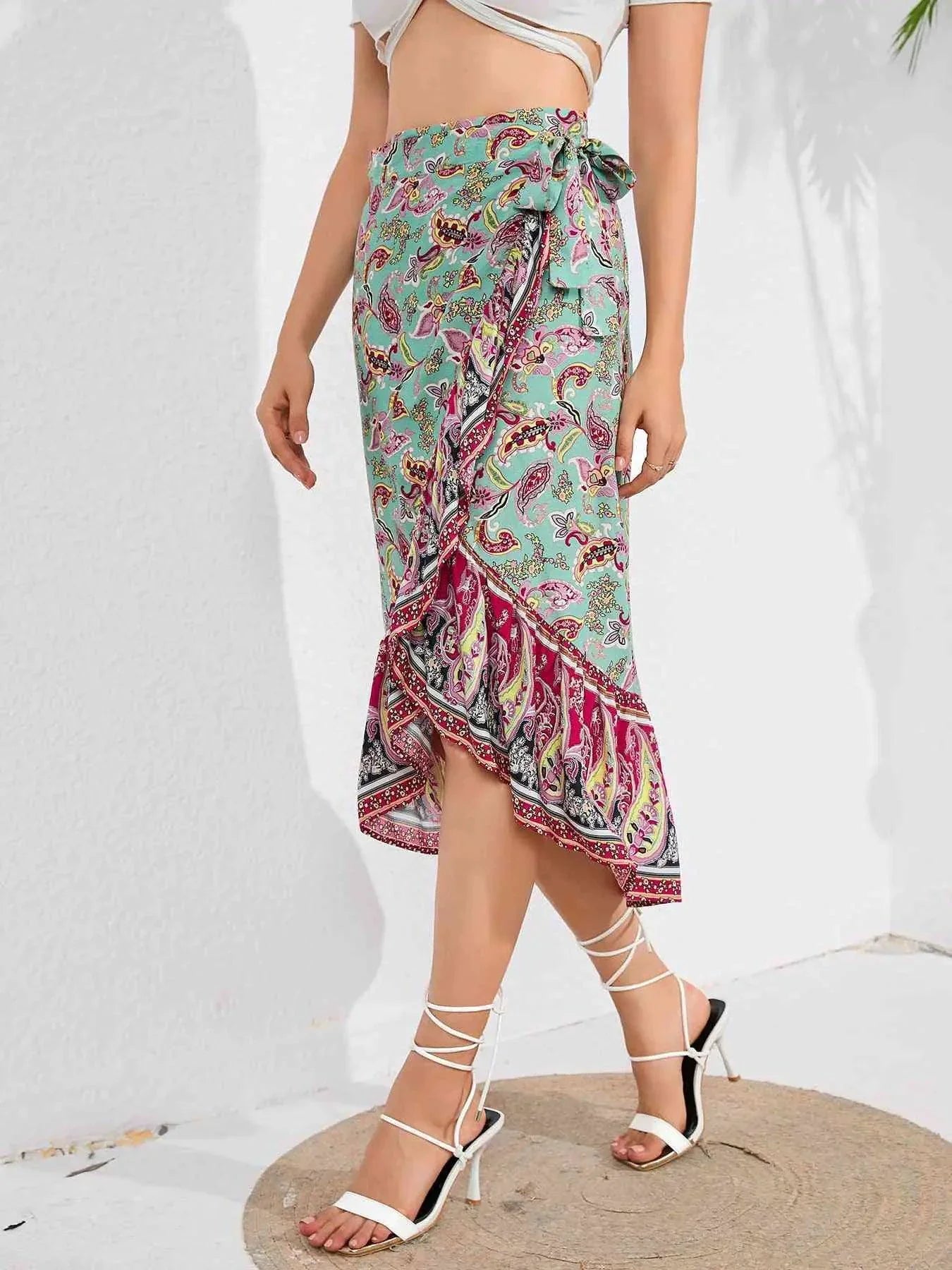 Boho Bliss Midi Skirt