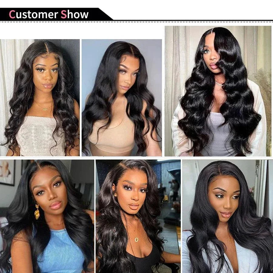 Brazilian Body Wave Hair Bundles - 100% Human Hair Extensions 3 PCS