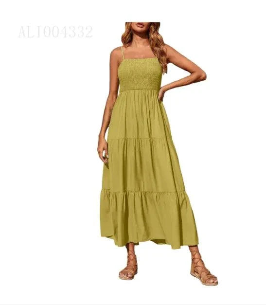 Chic Chiffon Layered Swing Dress