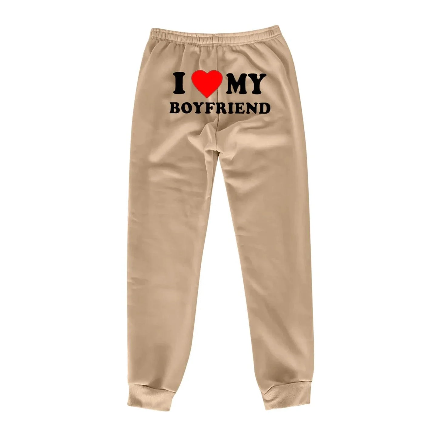 Chic Love Print Trousers