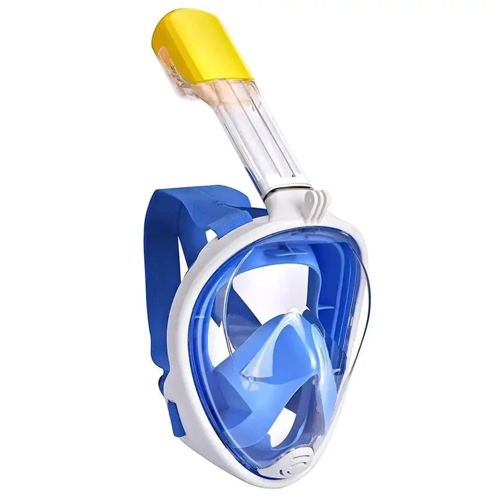 ClearView Snorkel Mask - 180° Vision & Anti-Fog Technology for Ultimate Underwater Adventures
