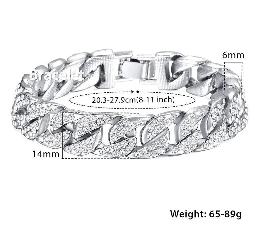 Cuban Gold Curb Bracelet