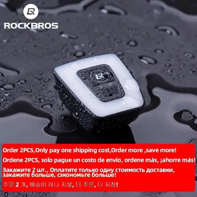 Cyclist's Beacon: USB Rechargeable Waterproof Light