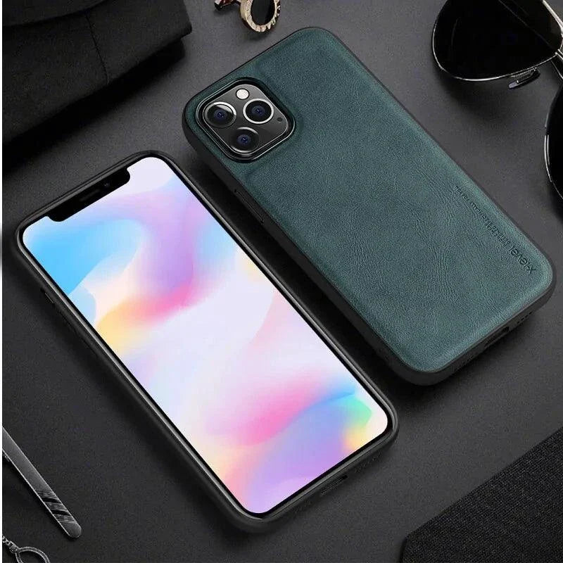 Elegant Leather iPhone Shield