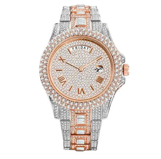 Gentlemen's Gold Luxe Watch