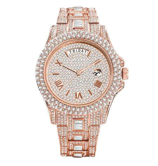 Gentlemen's Gold Luxe Watch