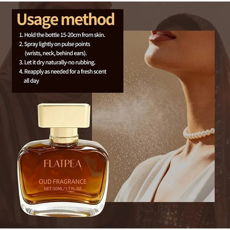 Luxury Arabian Musk Oud & Cedarwood Men's Eau De Toilette