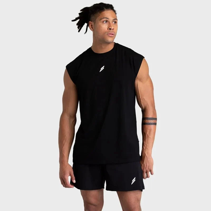 Men's Quick-Drying Sleeveless Fitness Shirt | Summer Mesh Basketball Tank Top