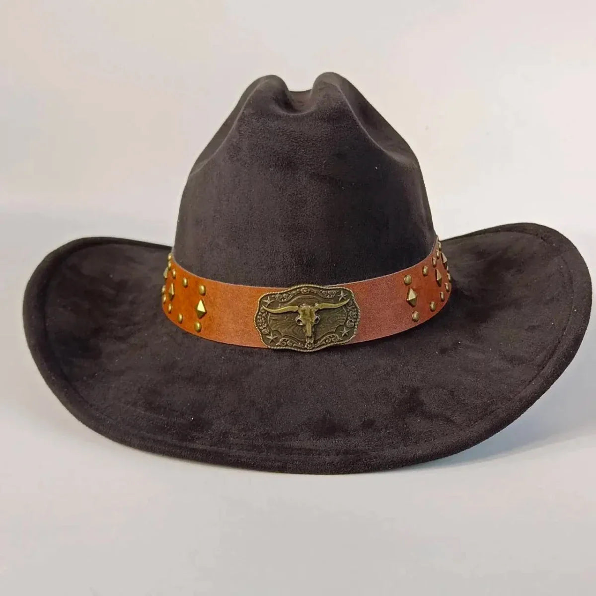 Premium Suede Cowboy Hat for Stylish Men and Women - Ideal for Outdoor Festivities