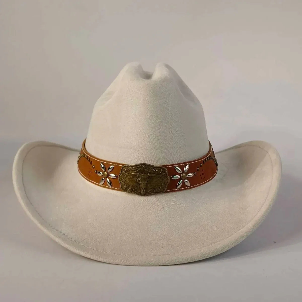 Premium Suede Cowboy Hat for Stylish Men and Women - Ideal for Outdoor Festivities