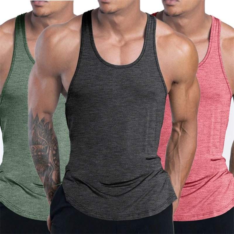 Quick Dry Men's Sports Tank Top for GYM Running Basketball