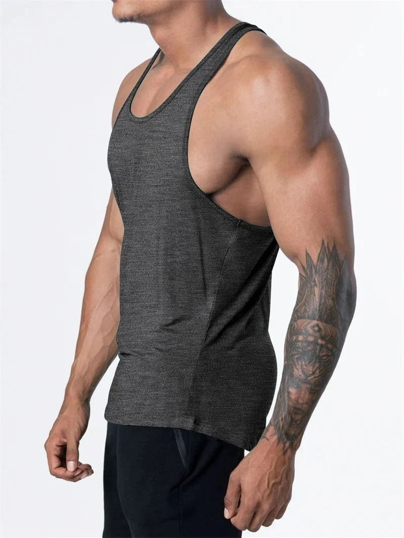 Quick Dry Men's Sports Tank Top for GYM Running Basketball