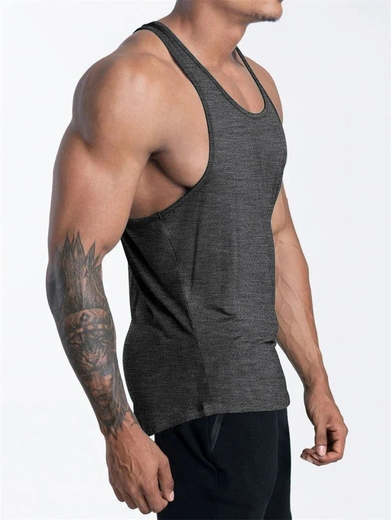 Quick Dry Men's Sports Tank Top for GYM Running Basketball