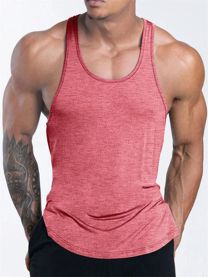 Quick Dry Men's Sports Tank Top for GYM Running Basketball