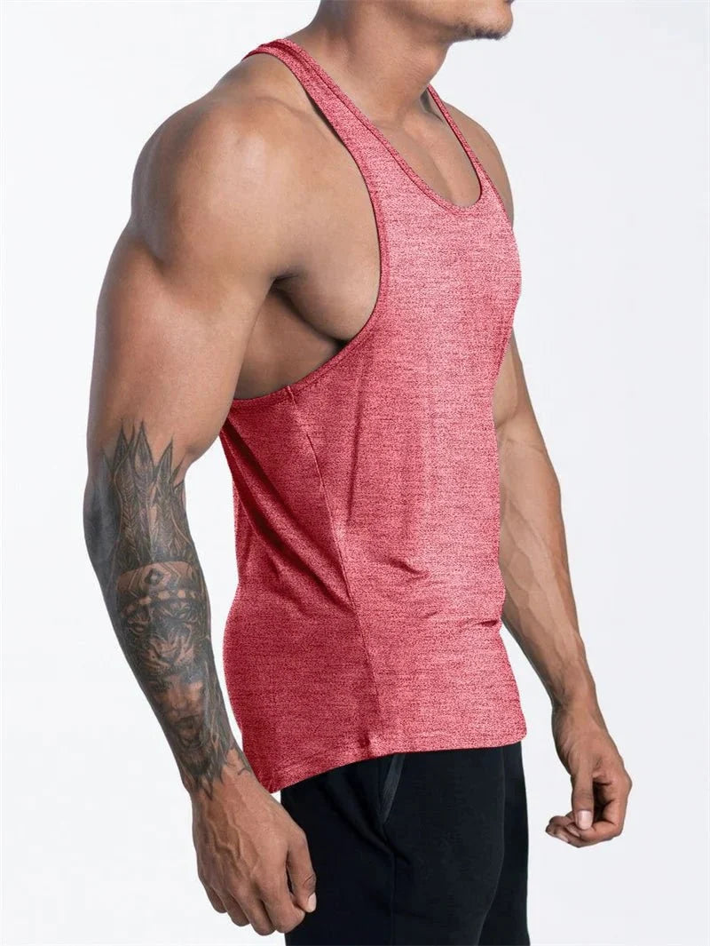 Quick Dry Men's Sports Tank Top for GYM Running Basketball