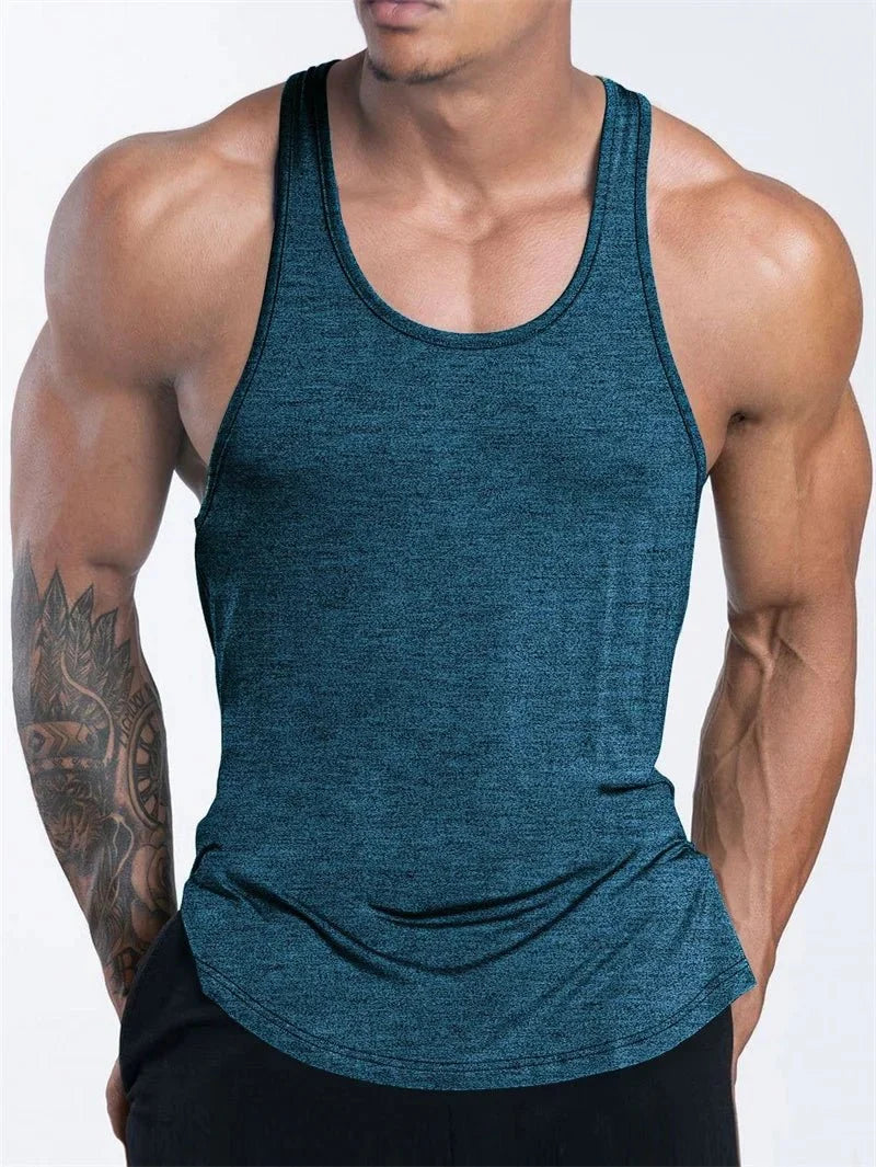 Quick Dry Men's Sports Tank Top for GYM Running Basketball