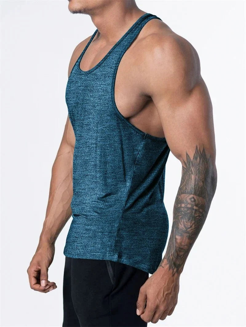 Quick Dry Men's Sports Tank Top for GYM Running Basketball