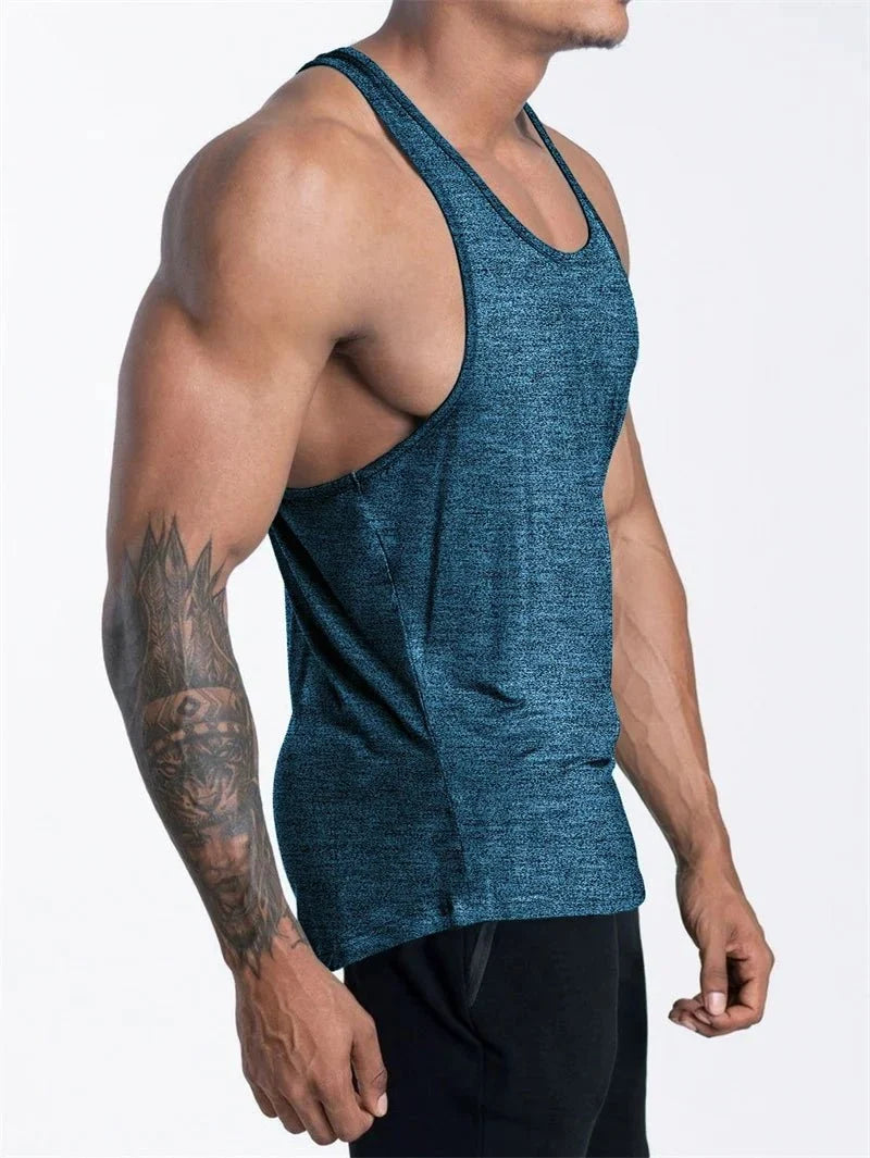 Quick Dry Men's Sports Tank Top for GYM Running Basketball