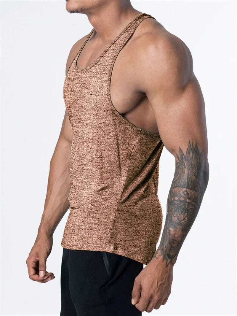 Quick Dry Men's Sports Tank Top for GYM Running Basketball