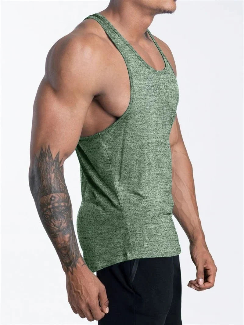 Quick Dry Men's Sports Tank Top for GYM Running Basketball