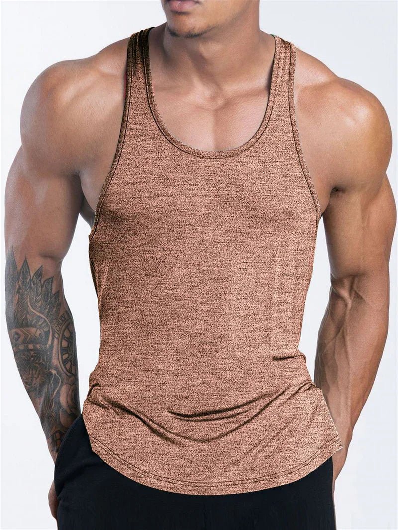 Quick Dry Men's Sports Tank Top for GYM Running Basketball