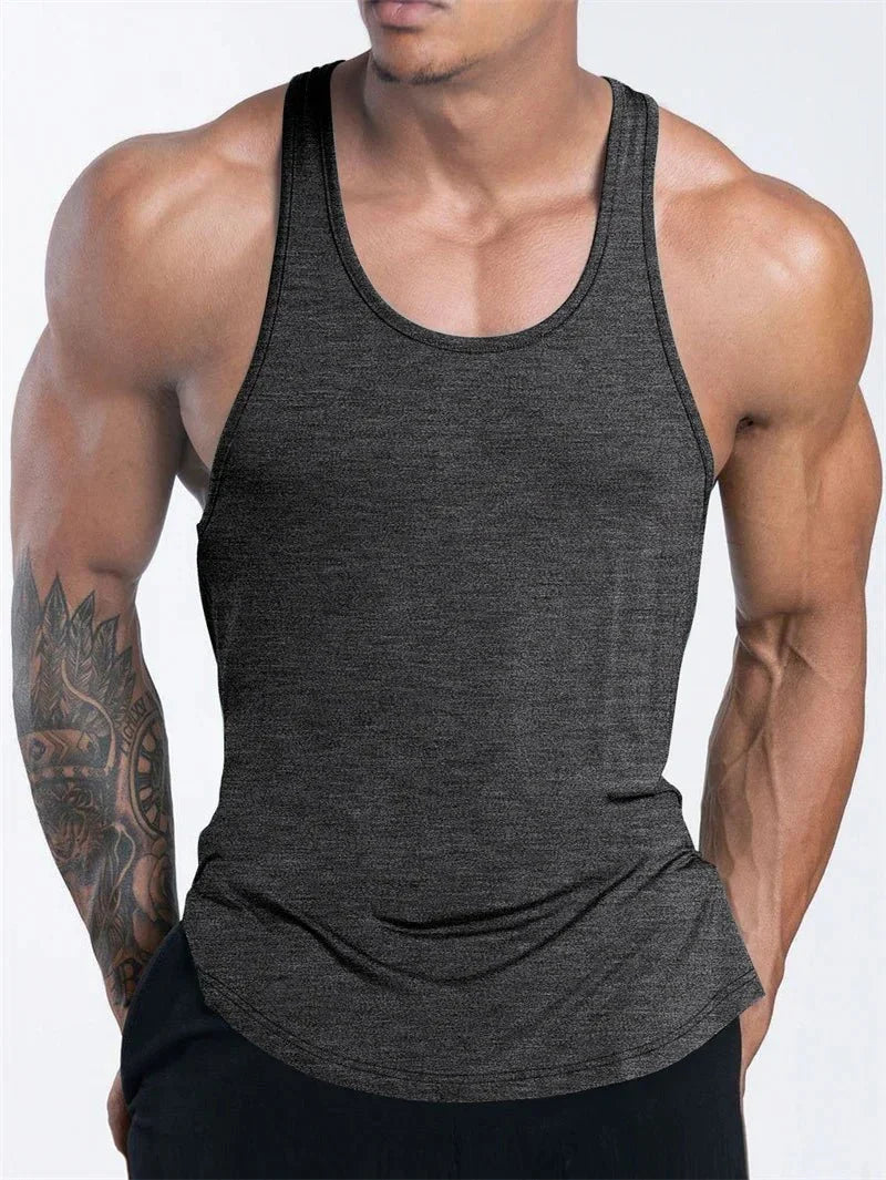 Quick Dry Men's Sports Tank Top for GYM Running Basketball