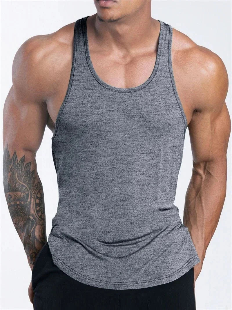 Quick Dry Men's Sports Tank Top for GYM Running Basketball