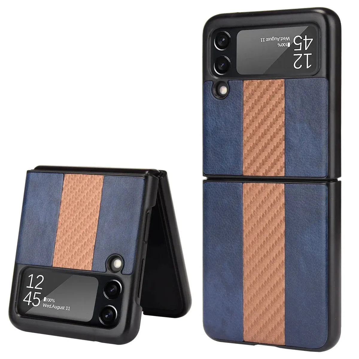 Samsung Z Flip 3 5G Leather Folding Case
