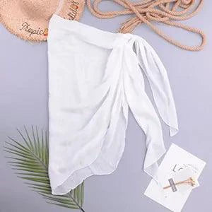 LuxeWave Chiffon Beach Wrap | Effortless Chic & Versatile Cover-Up for All-Day Style
