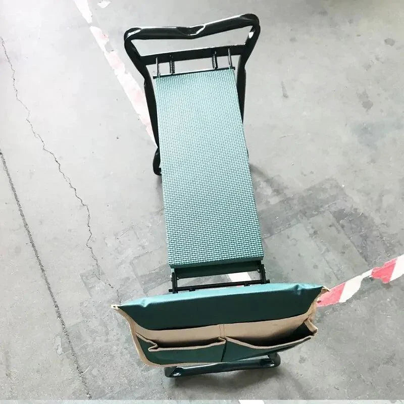 MANDOTOS Comfort Gardener Kneeler Ergonomic Foldable Garden Stool For Knees And Back