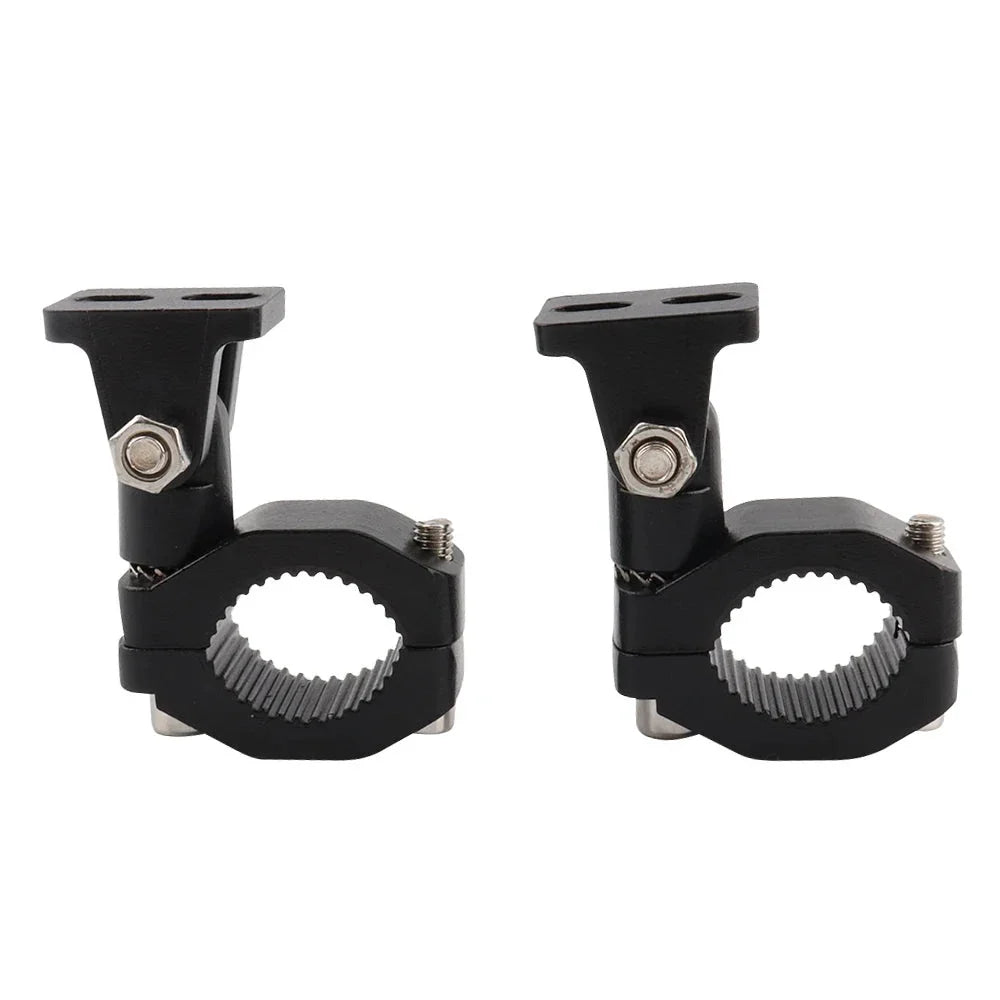 Motorcycle Crash Bars Foglights Mounting Bracket Motorbike Highway Bar Driving Light Mount Crash Bars Spotlight Mount Clamp