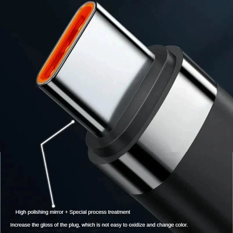 PD 120W Super Charging For Samsung S24 S23 USB C TO USB Type C Cable For iPhone 15 Plus Pro Max Xiaomi 11 4.0 Quick Fast Charger