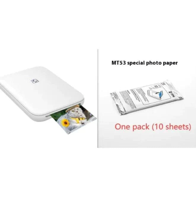 Portable Bluetooth Photo Printer for On-The-Go Printing