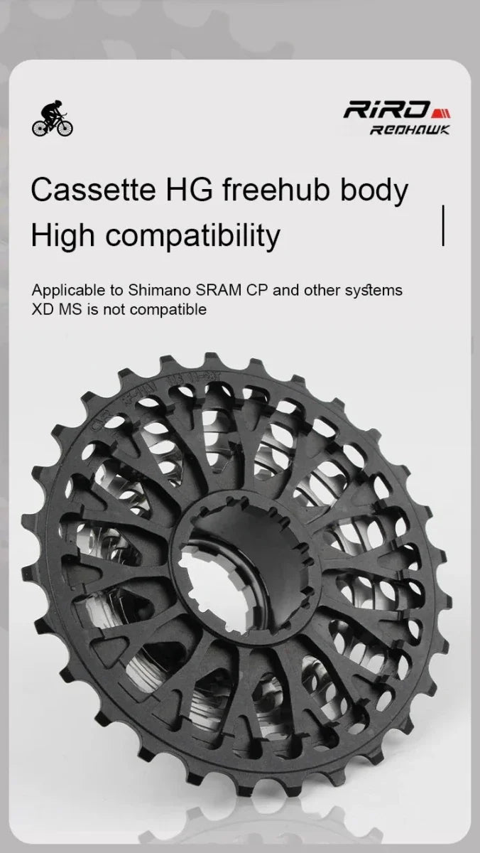 RIRO Ultra-light Hollow Freewheel: Unleash Your Cycling Potential 🚴🏼‍♂️🔥