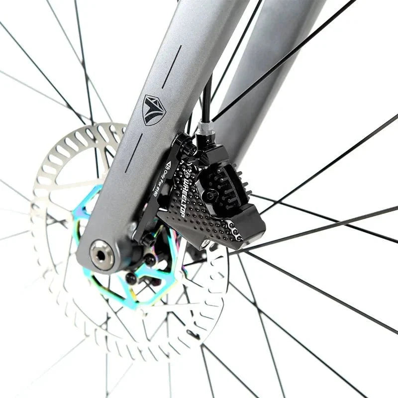 TWITTER 700X25C Carbon Road Bicycle Wireless Men's Hydraulic Disc Racing Bike With WheelTop EDS TX 24S Shifter 50mm Carbon Wheel