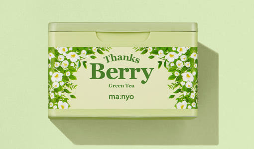 [MANYO FACTORY] Thanks Berry Green Tea Mask 310ml(30sheets)