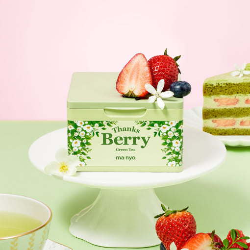 [MANYO FACTORY] Thanks Berry Green Tea Mask 310ml(30sheets)