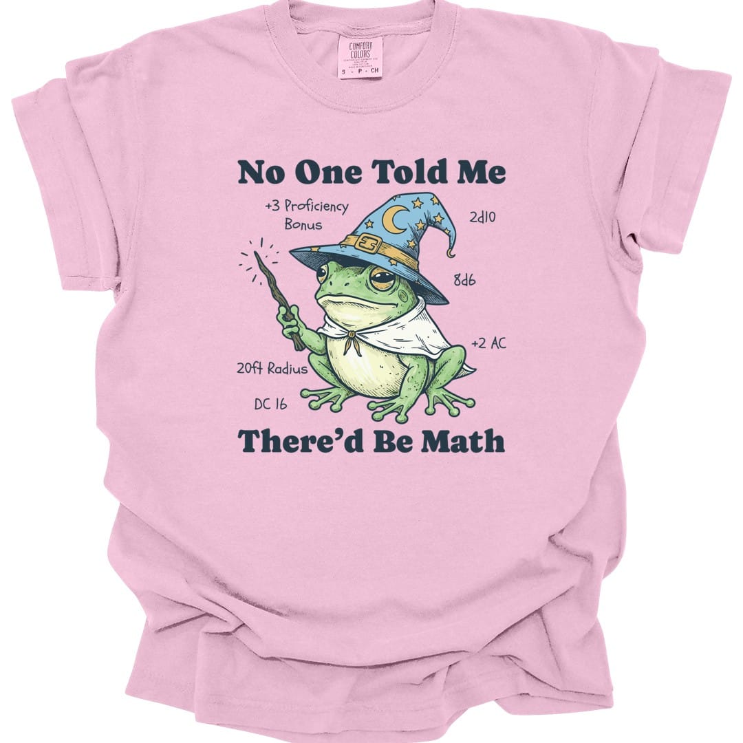 Math D&D T-Shirt - Comfort Colors