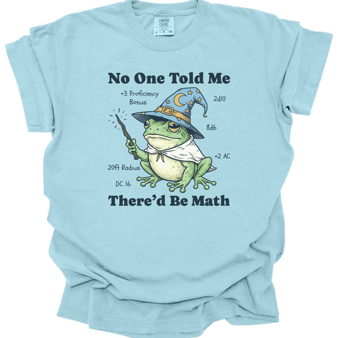 Math D&D T-Shirt - Comfort Colors