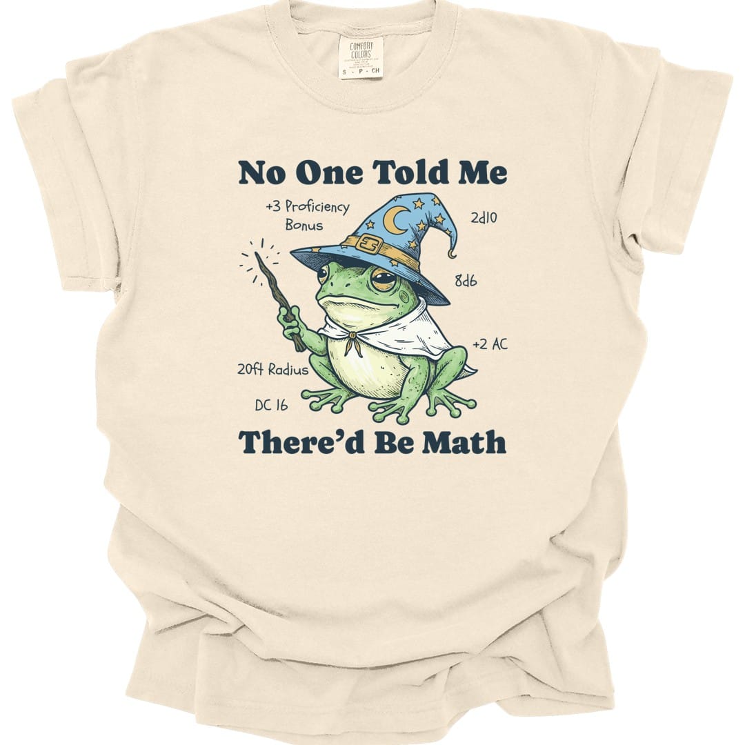 Math D&D T-Shirt - Comfort Colors