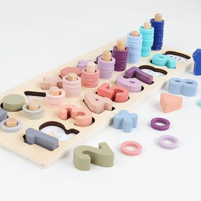 Math Wooden Board - # BOT&G512710001