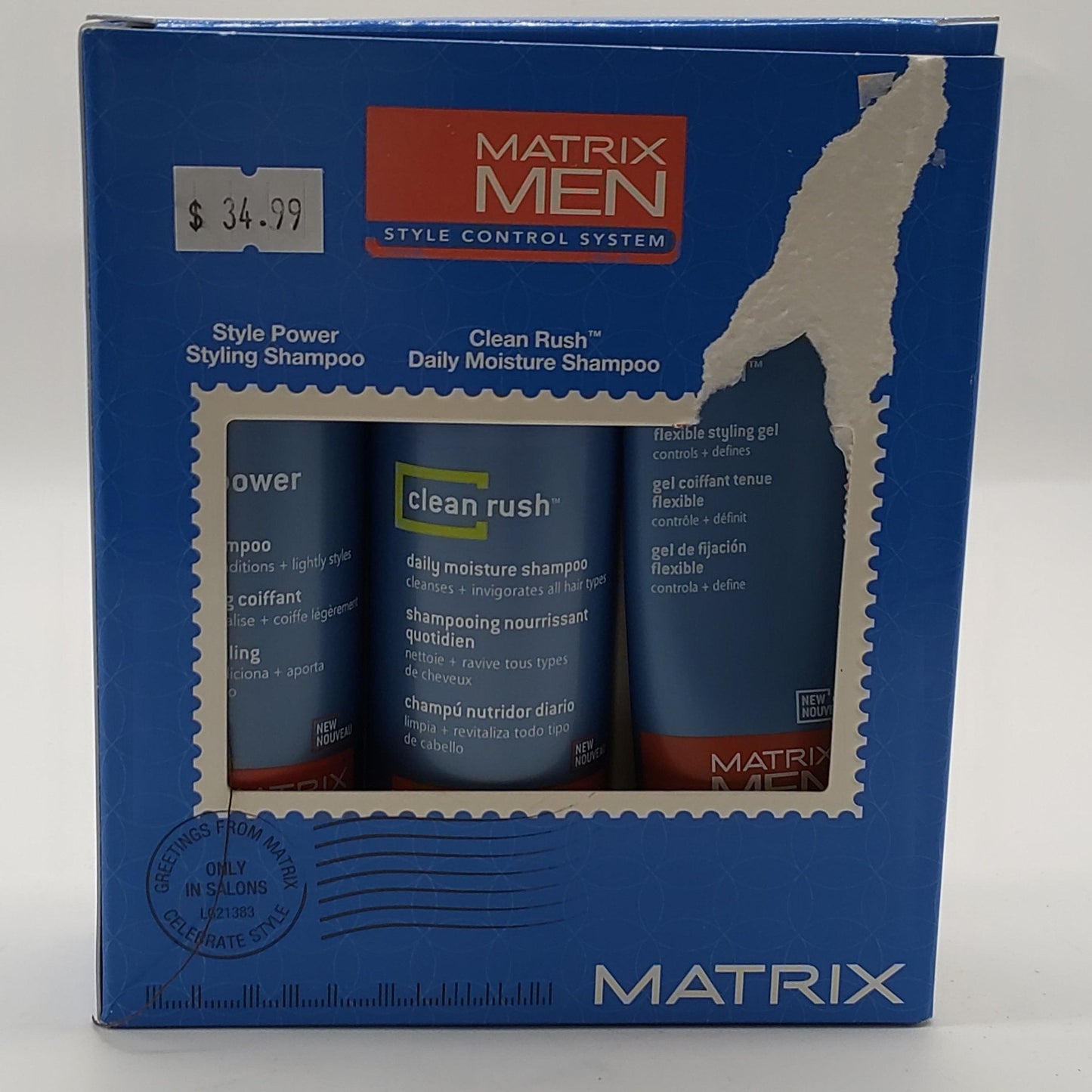 Matrix Men Style Control System Hair Styling New in Box
