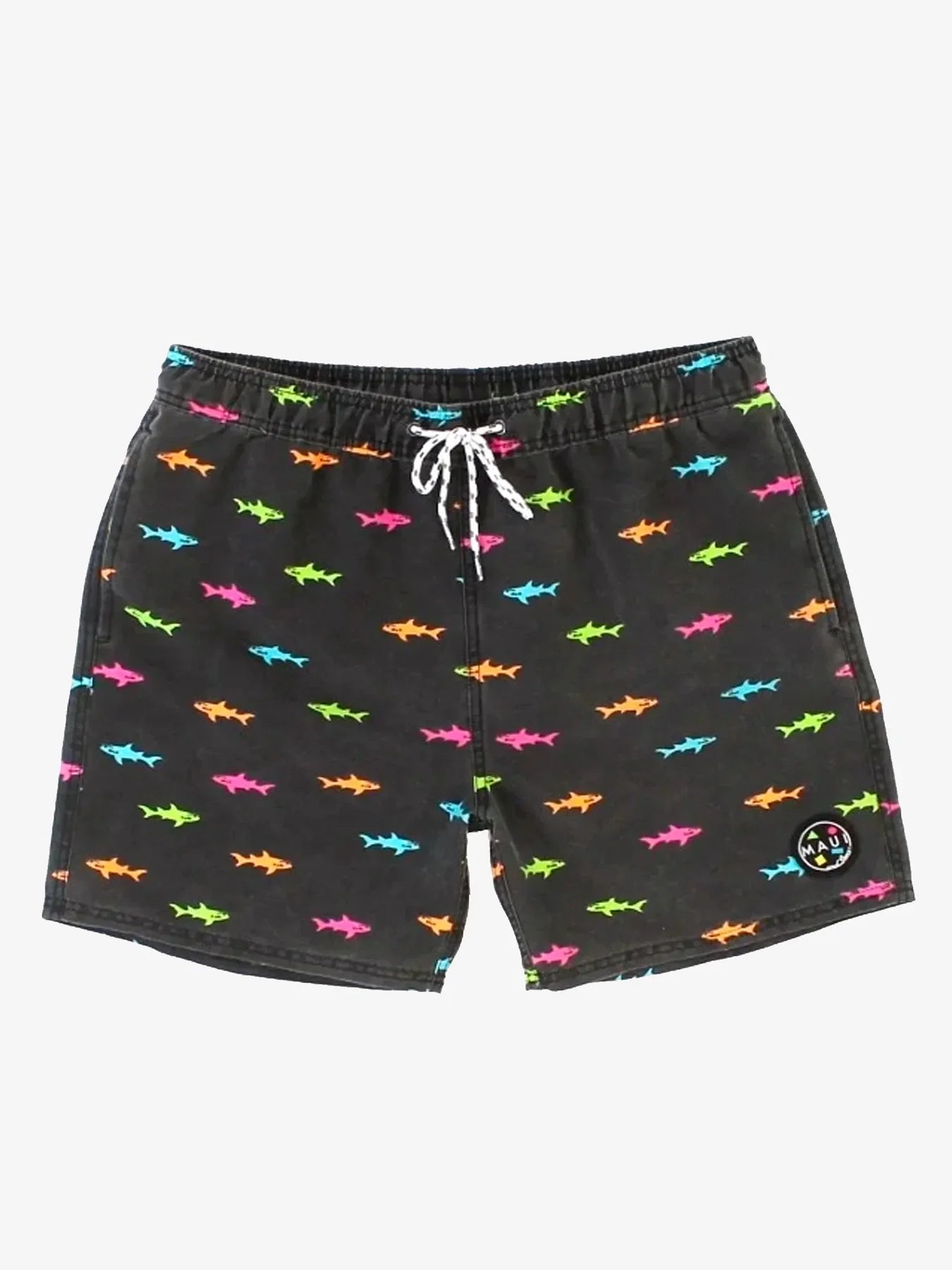 Maui and Sons Party Volley Pool Shorts - 16 y 17 pulgadas de largo exterior