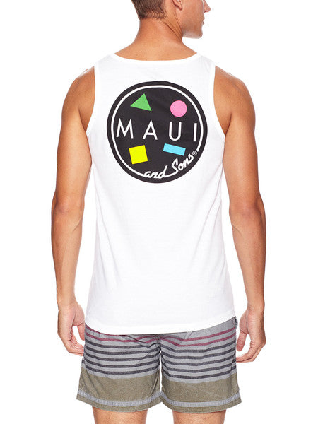 Maui and Sons Clásico Cookie Logo Camiseta Sin Mangas