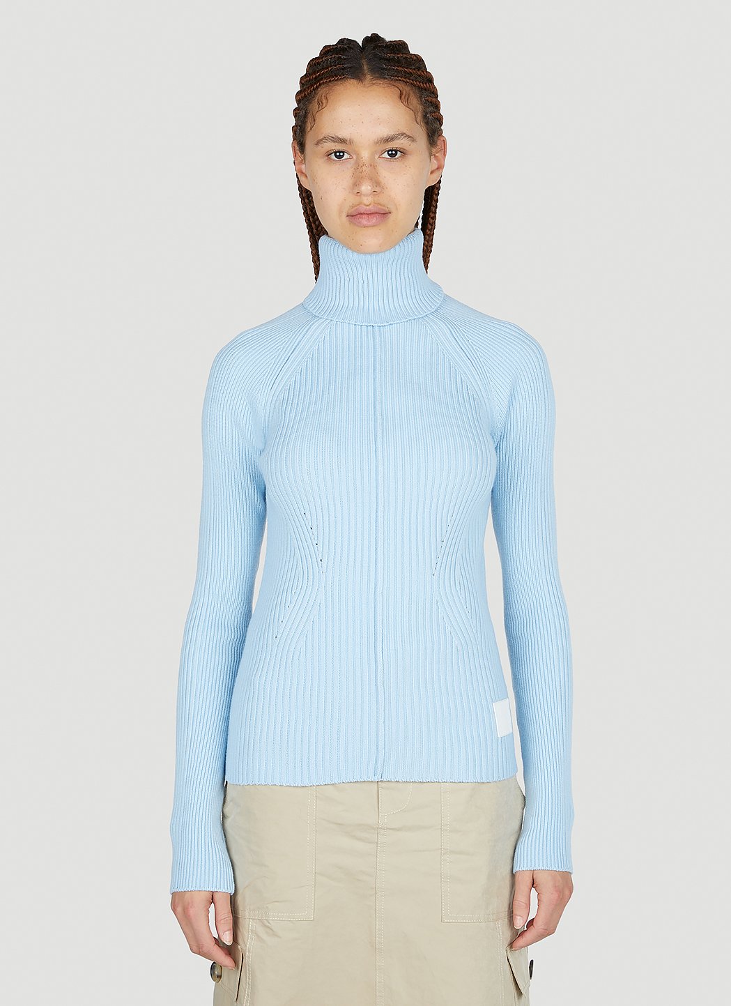 Marc Jacobs Women Ribbed High Neck Sweater