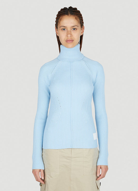 Marc Jacobs Women Ribbed High Neck Sweater