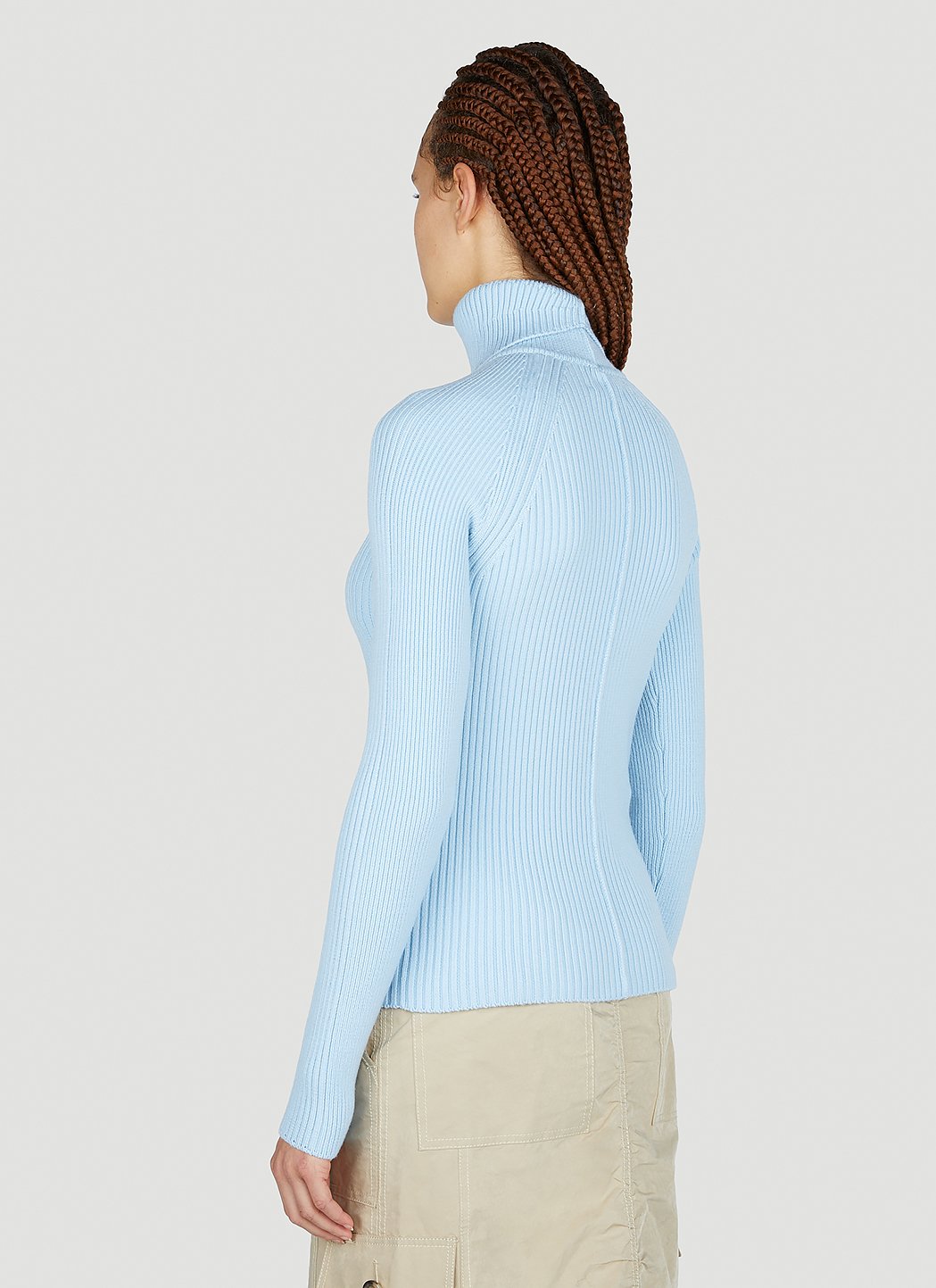 Marc Jacobs Women Ribbed High Neck Sweater
