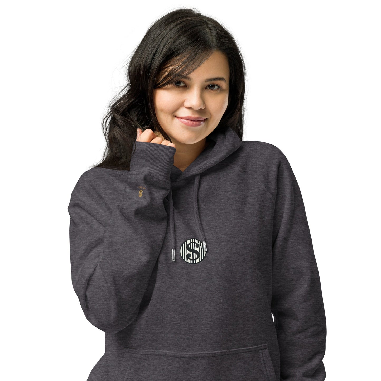 Sudadera raglán con capucha, unisex, de graffiti, estampada grande, de MDB Co.