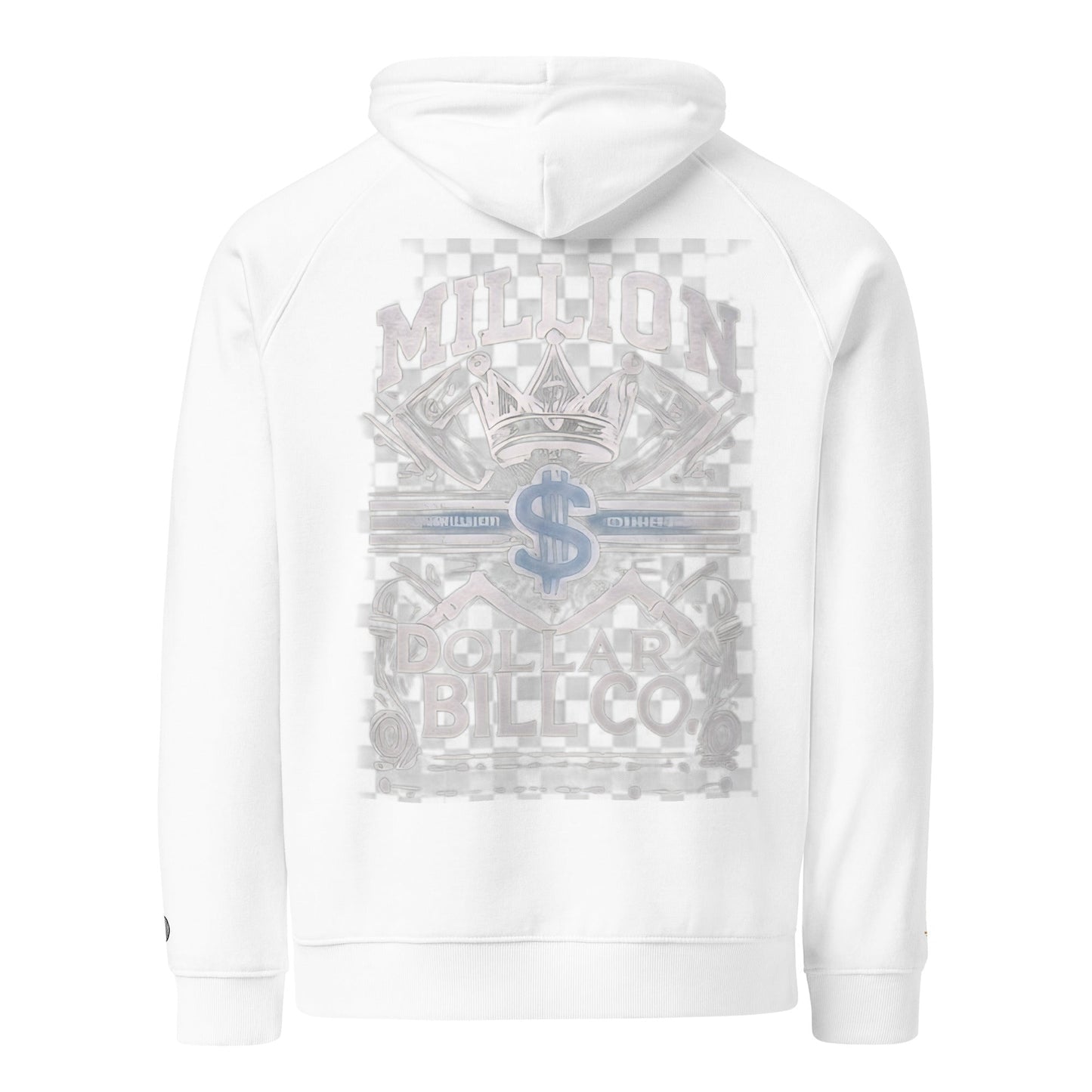 Sudadera raglán con capucha, unisex, de graffiti, estampada grande, de MDB Co.