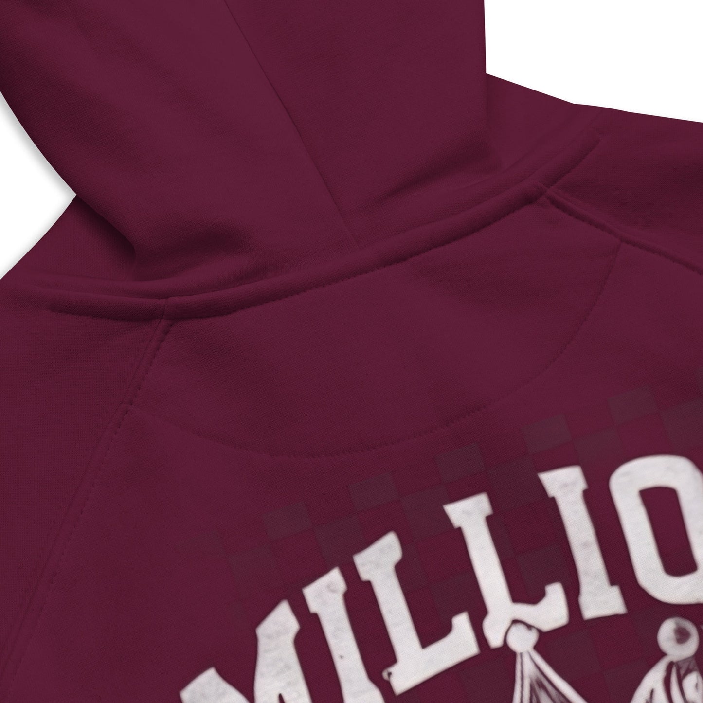 Sudadera raglán con capucha, unisex, de graffiti, estampada grande, de MDB Co.